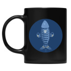 Кружка цветная UV-DTF