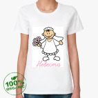 Женская футболка органик