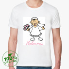 Мужская футболка органик