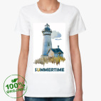 Женская футболка органик