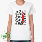 Женская футболка органик