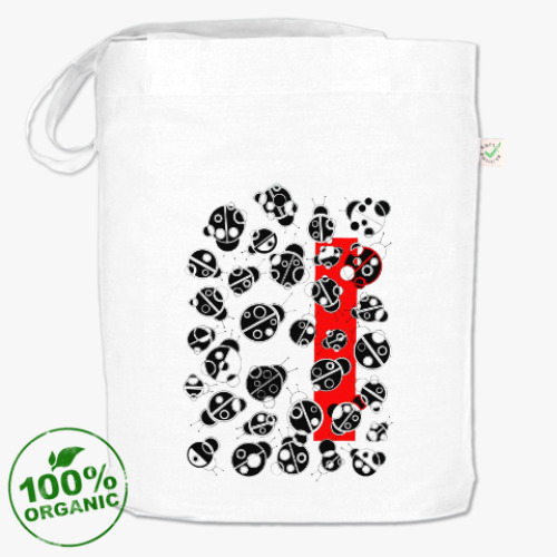 Сумка шоппер с принтом Коровушки