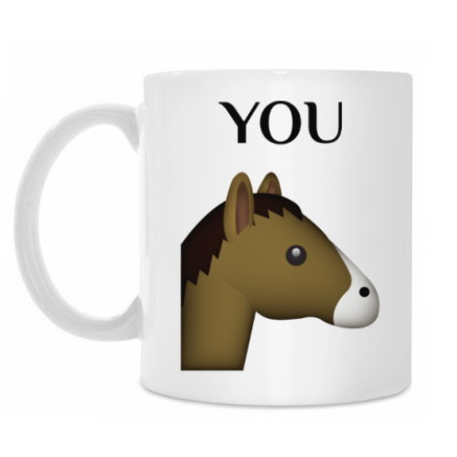 Кружка с принтом Ты и Я