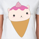 Кот мороженое