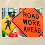 ROAD WORK AHEAD
