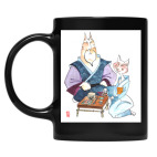 Кружка цветная UV-DTF