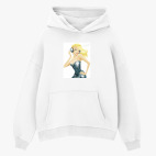 Толстовка худи оверсайз