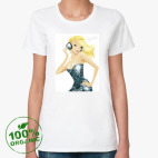 Женская футболка органик