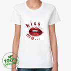 Женская футболка органик