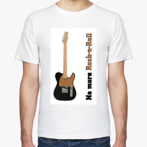 Футболка с принтом No More Rock-n-Roll