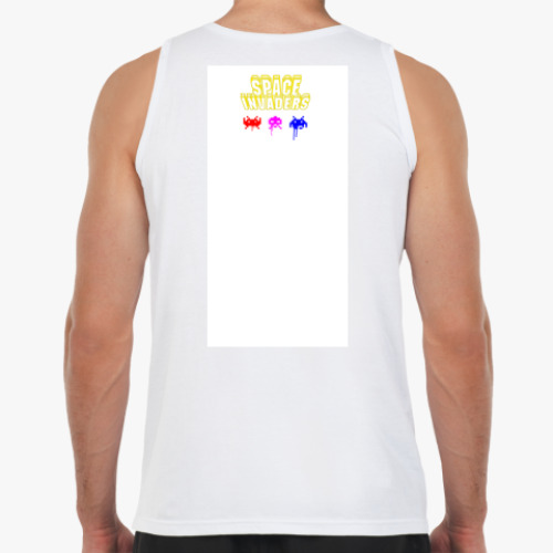 Майка с принтом Space Invaders