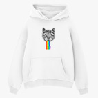 Толстовка худи оверсайз