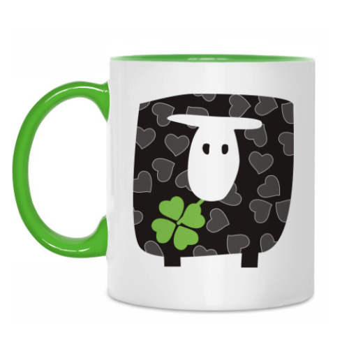 Кружка с принтом BLACK SHEEP