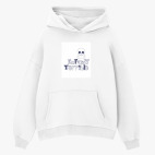 Толстовка худи оверсайз