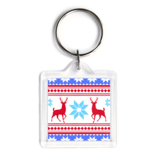 Брелок с принтом С новым годом!