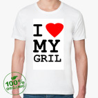 Мужская футболка органик