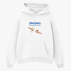 Толстовка худи оверсайз