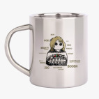 Кружка металлическая