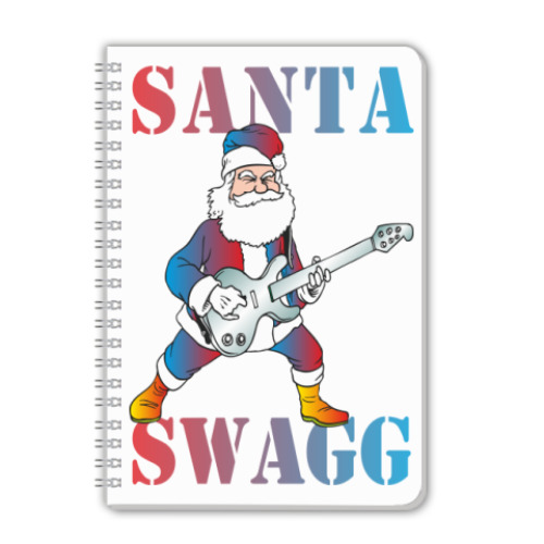 Тетрадь с принтом SWAGG