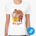 Женская спортивная футболка