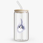 Банка с бамбуковой крышкой