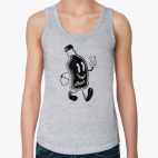 Женская майка Герой веселья (hero of fun)