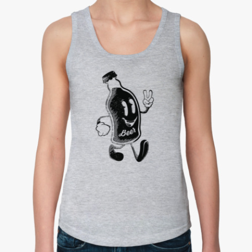 Женская майка с принтом Герой веселья (hero of fun)