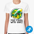 Женская спортивная футболка