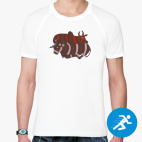 Мужская спортивная футболка