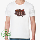 Мужская футболка органик