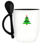 Кружка с ложкой