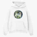 Толстовка худи оверсайз