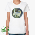 Женская футболка органик