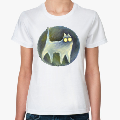 Классическая футболка с принтом 'Который рядом'