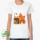 Женская футболка органик