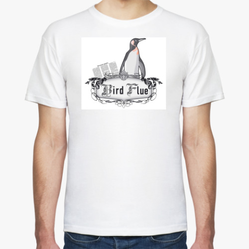 Футболка с принтом Птичий грипп