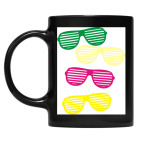 Кружка цветная UV-DTF