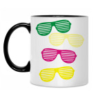 Кружка двухцветная