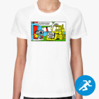 Женская спортивная футболка
