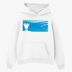 Толстовка худи оверсайз