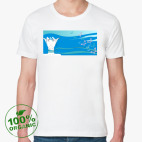 Мужская футболка органик