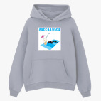 Толстовка худи оверсайз