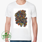 Мужская футболка органик