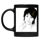 Кружка цветная UV-DTF