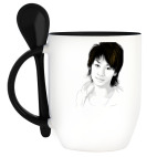 Кружка с ложкой