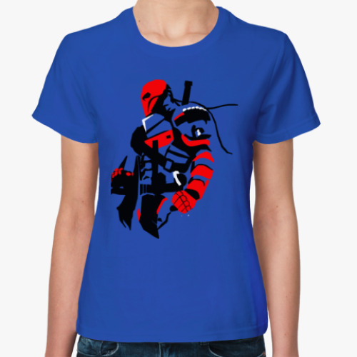 Женская футболка с принтом Deathstroke