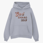 Толстовка худи оверсайз