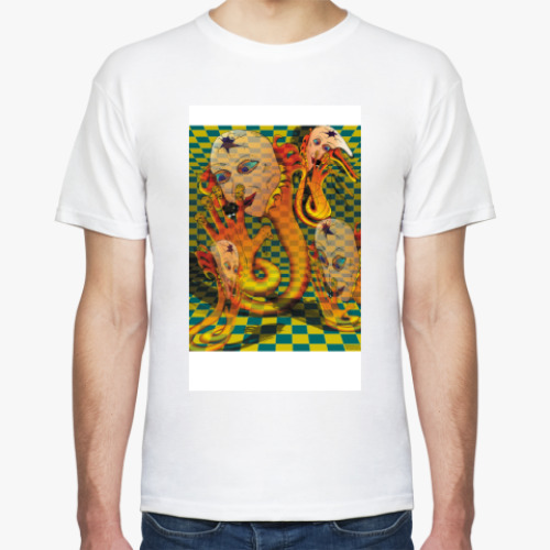 Футболка с принтом Непросто