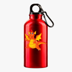 Металлическая бутылка 400 мл UV-DTF