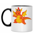 Кружка двухцветная